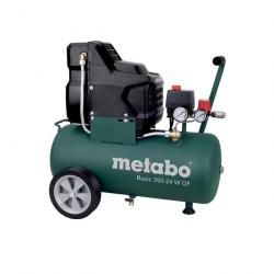 Compresseur Metabo Basic 250-24 W OF 1,5kW cuve 24L pression 8bar puissance d'aspiration 220 l/min