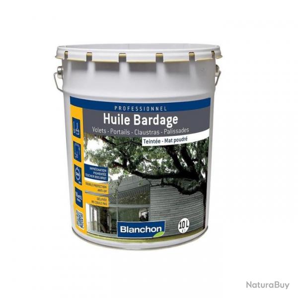 Huile bardage Blanchon Opaque gris naturel 10l