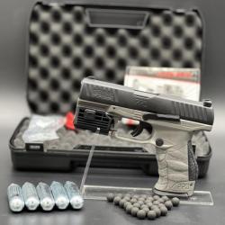 Pack Laser Walther PPQ M2 calibre 43 -T4E- (Munitions + capsules CO2 + Laser)