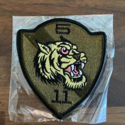 Écusson Patch Tigre Kaki Neuf