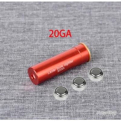 Collimateur de réglage rouge calibre 0.177 jusqu'à calibre 12