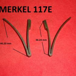 paire ressorts éjection fusil MERKEL 117E juxtaposé à ajuster - VENDU PAR JEPERCUTE (D23B759)