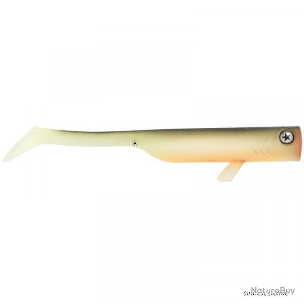 Leurre Souple LMAB Drunk Bait 16cm Sunrise Sabine