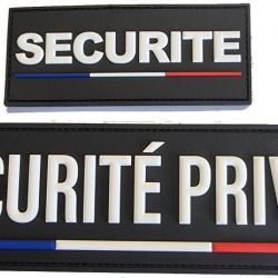 Jeu de 2 bandeaux Sécurité Privée