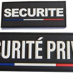 Jeu de 2 bandeaux Sécurité Privée