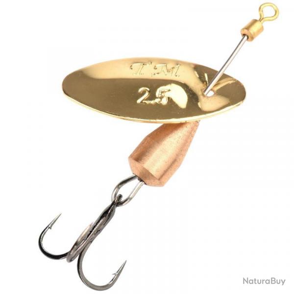 Cuiller Spro Trout Master La Tournante 2,5g Gold 2,5g