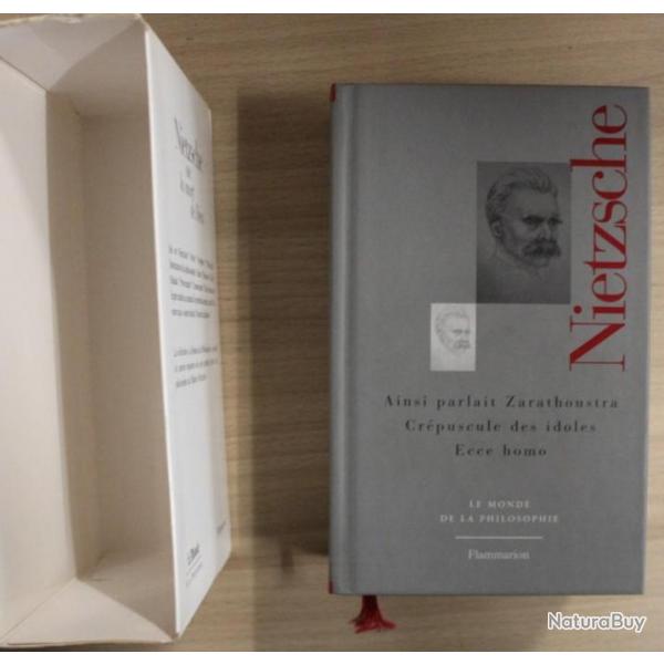 Livre Nietzsche :Ainsi parlait Zarathoustra, Crpuscule des idoles, Ecce Homo
