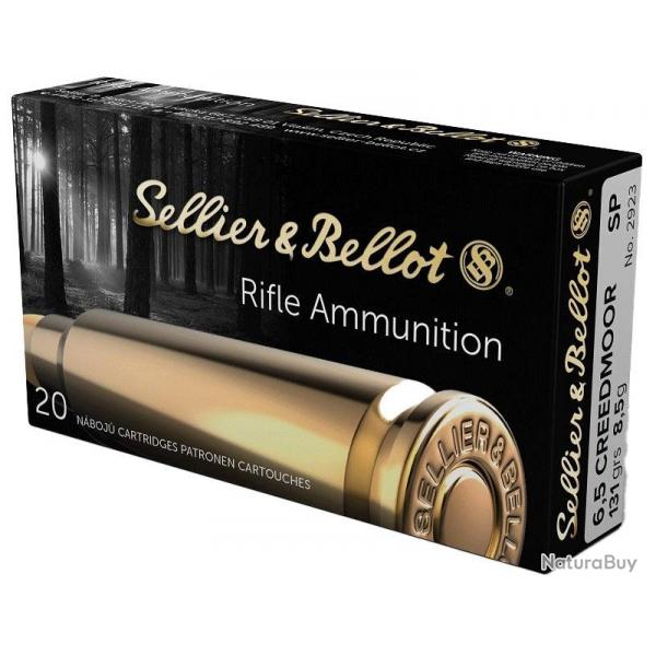 Balles Sellier & Bellot Soft Point - Cal. 6.5 Creedmoor - 8,5 g