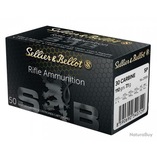 Balles S&B - Cal. 30 Carbine SP