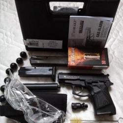 PROMO ZORAKI 914 NEUF : embout self gomm long, munitions, holster, chargeur, lunettes.  Front firing