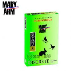 10 cartouches MARY ARM Subsoniques Cal 12 Pb N 9