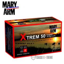 10 Cartouche MARY ARM Xtrem 50 Tungsten Cal 12/89 Pb6