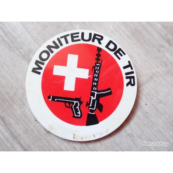 Badge MONITEUR DE TIR Suisse. Mdaille