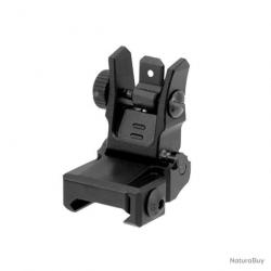 Guidon Ar15 Low Profile Flip-Up Front Mnt-955 UTG Noir