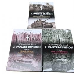 2° Panzer Division Normandie 44  TOME 1 2 3  HEIMDAL French language