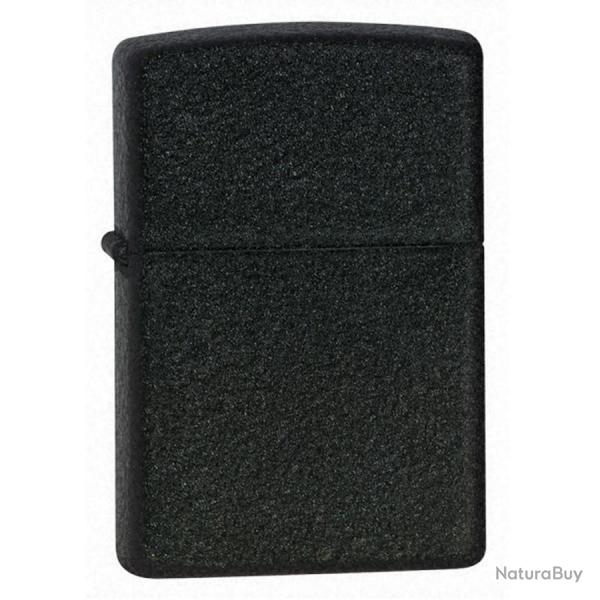 Briquet Zippo original noir craquel