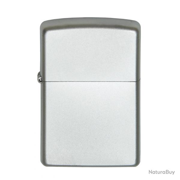 Briquet Zippo original satin chrom