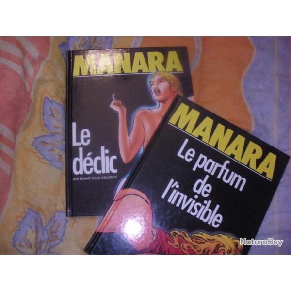 2 ouvrages en bd  du celebre auteur MANARA