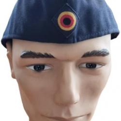 Calot bonnet police Feldmütze - Luftwaffe - pilote para armée air allemande