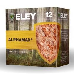 25 Cartouches ELEY ALPHAMAX + 42G Cal 12/70 Pb N 2