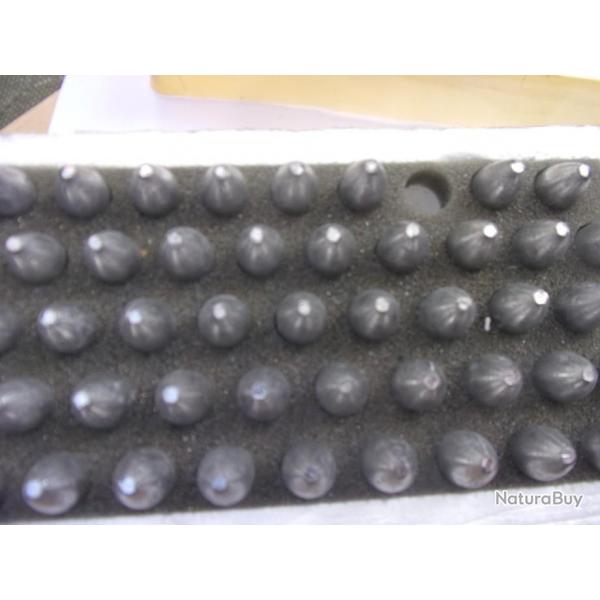 50  balles Pedersoli calibre .459 ( cal 11,66 )  500 grains