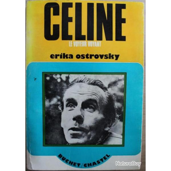 Livre Celine Le voyeur voyant d'Erika Ostrovsky