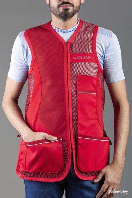 Gilet de ball trap castellani online rio