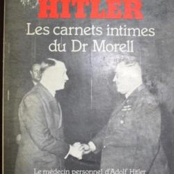 Livre Hitler Les carnets intimes du Dr Morell de David Irving