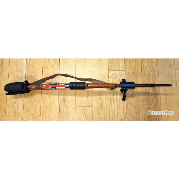 Rails picatinny 20 mm 9 emplacements pour fusil Carl Gustave