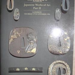 Sotheby's catalog Japanese Works of art Part II - London 17th Nov. 1994
