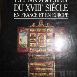 Album Le mobilier du XVIIIe siècle en France et en europe.