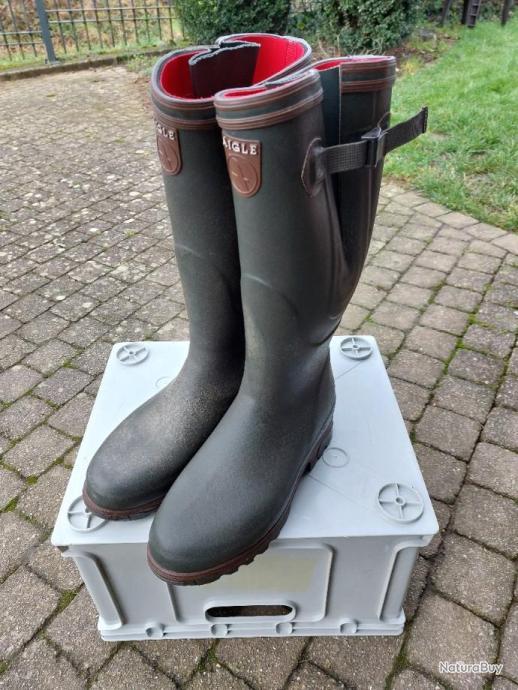 Bottes aigle iso doublees neoprene hot sale