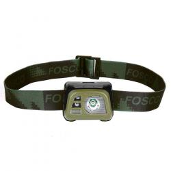 Lampe frontale tactique étanche à pile (Couleur Vert)