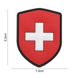 Patch 3D PVC écusson Suisse