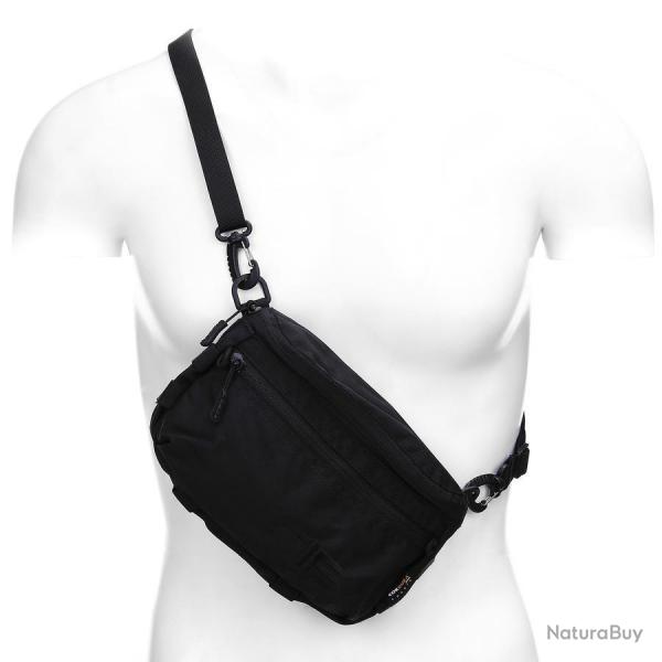 Sac bandoulire EDC (Couleur Noir)