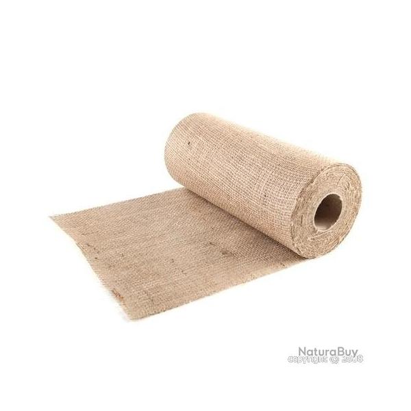 Rouleau de 25 m de toile de jute