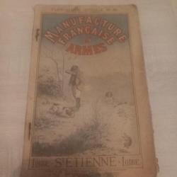 Catalogue manufrance 1900