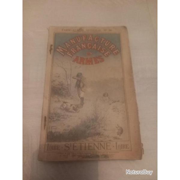 Catalogue manufrance 1900