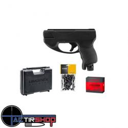 Pack Pistolet de défense T4E TP50 C Cal50 - 11J (100 billes, 10 cartouche CO2, mallette)