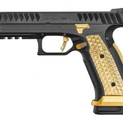 PISTOLET LAUGO ALIEN BLACK GOLD Edition - Cal 9x19