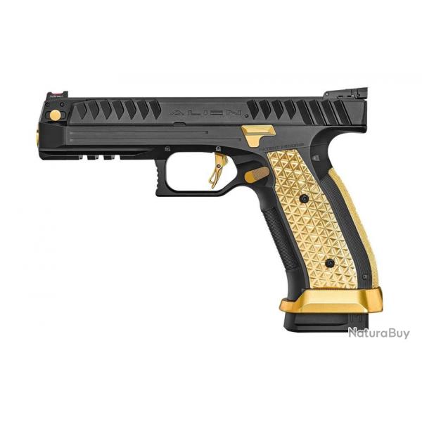 PISTOLET LAUGO ALIEN BLACK GOLD Edition - Cal 9x19