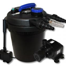 Kit de filtration à pression bio 6000l  UVC 11W équipè 0289 bassin54505