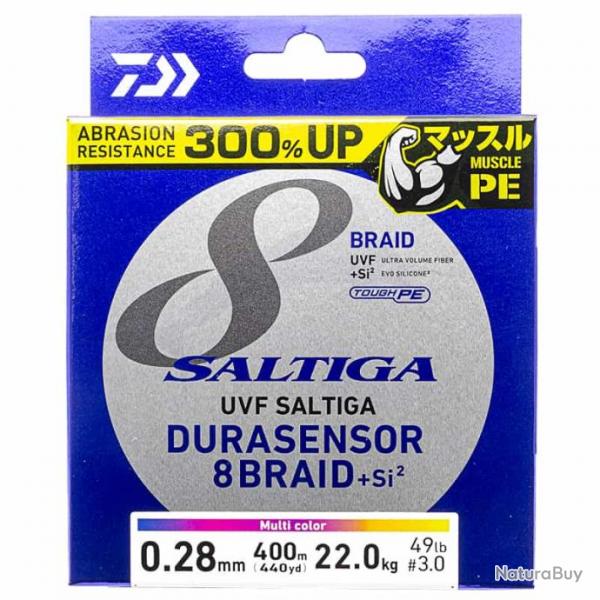 Daiwa Tresse Saltiga 8 Braid Dura 49lb 400m