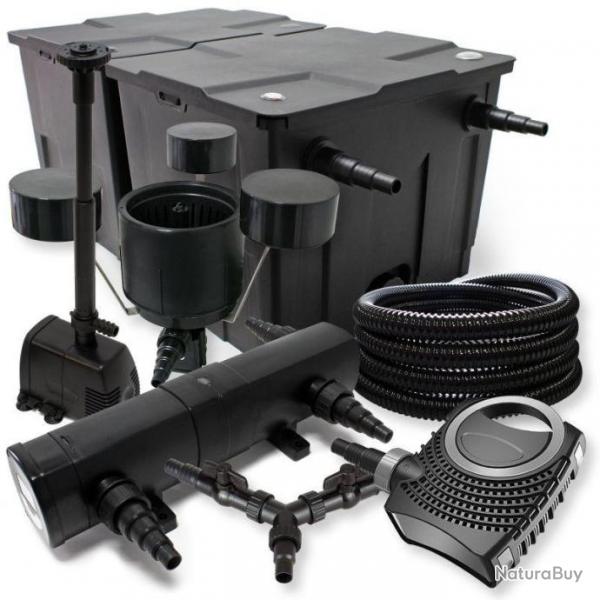 Kit filtration de bassin 60000l 24W UVC quip 0303 bassin55157