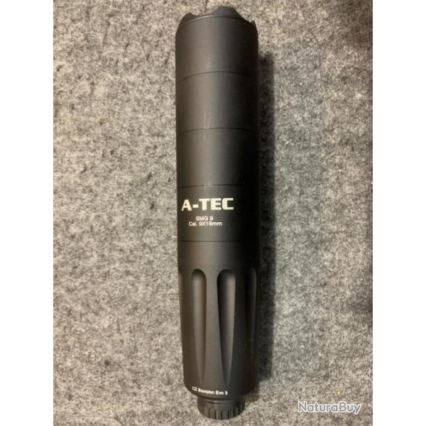 Silencieux modrateur de son A-TEC smg pour pistolet scorpio evo 3