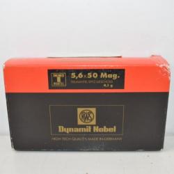 1 Boite de balles 5.6x50 Mag - RWS - T Mantel