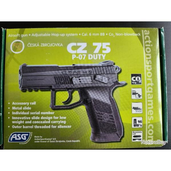 Pistolet CZ 75