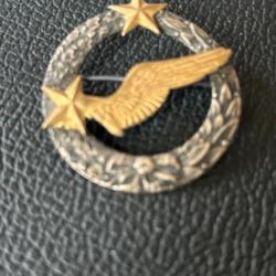Insigne, brevet ancien élève pilote, armée de l'air