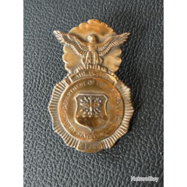 Insigne de police de scurit du Dpartement de la Force arienne des tats-Unis d'Amrique