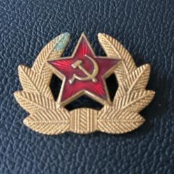 Insigne de chapeau de l'Armée rouge soviétique russe URSS Kokarda
